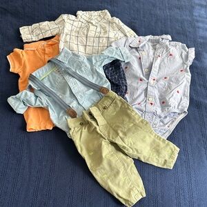 Carter's & Ralph Lauren Baby Dress Clothes Bundle - 6M